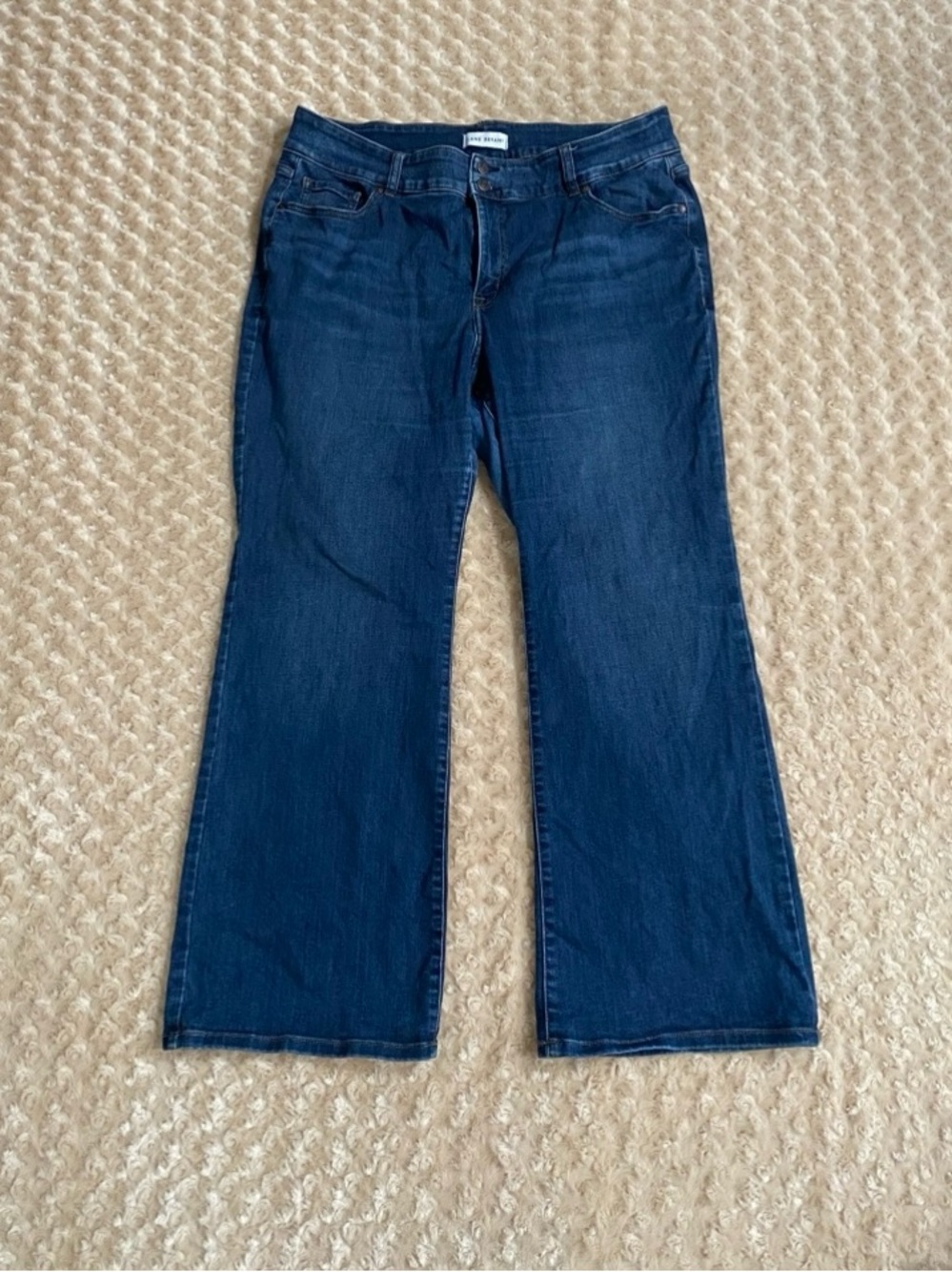 Lane Bryant Women 20 Tighter Tummy Fit High-Rise Boot jeans Flex Magic waist
